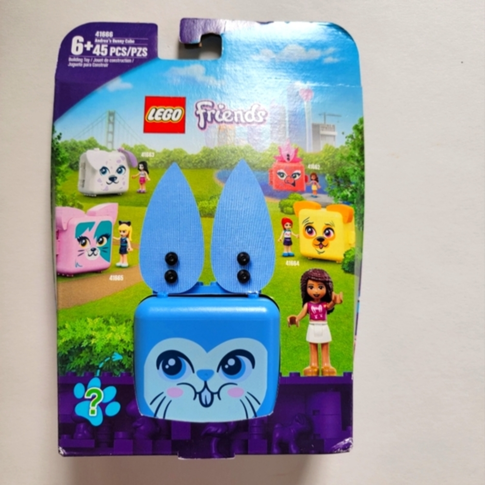 Lego Friends (retired) Andrea's Bunny Cube 41666, brand new